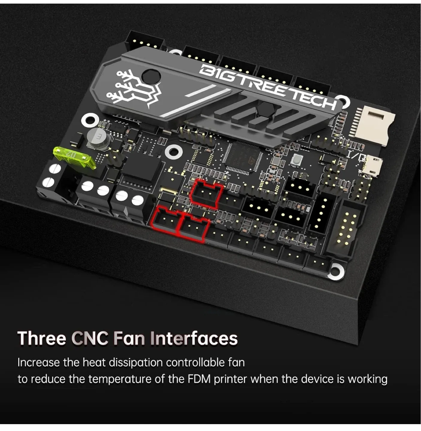 BIGTREETECH SKR Mini E3 V3.0 3D Printer Silent Board - New image indicator(5)