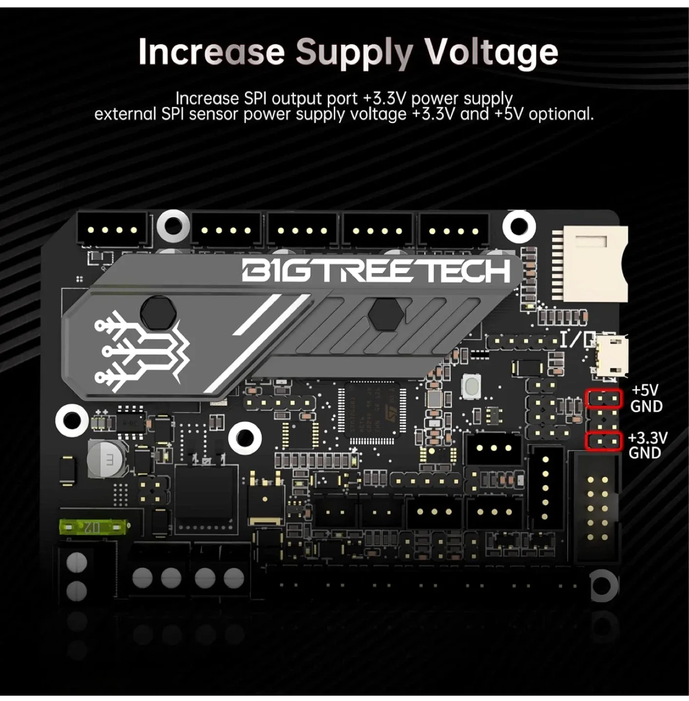 BIGTREETECH SKR Mini E3 V3.0 3D Printer Silent Board - New image indicator(7)
