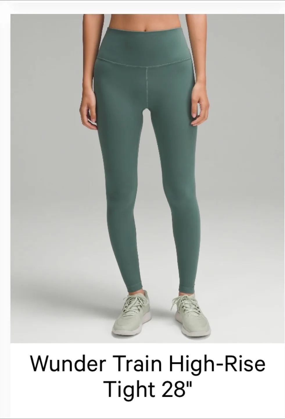 Lululemon Wunder Train leggings thumbnail