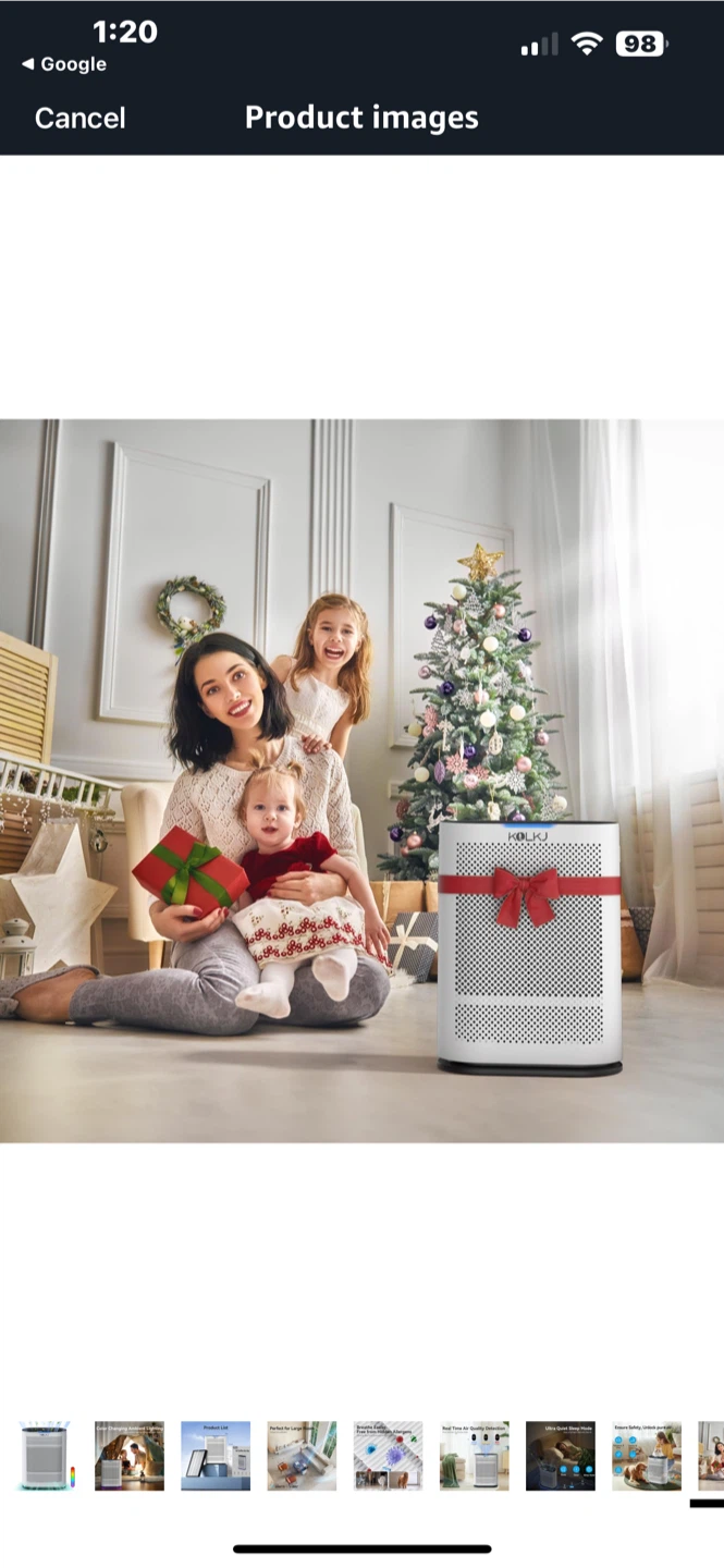 KOIOS Air Purifier - Like New