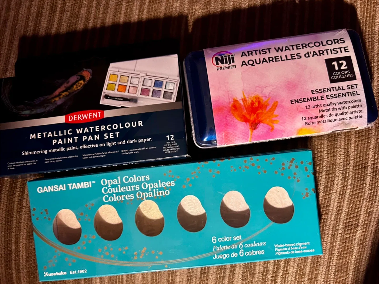 🥕15$ each-Artist Watercolors Set - Niji Premier & More! thumbnail