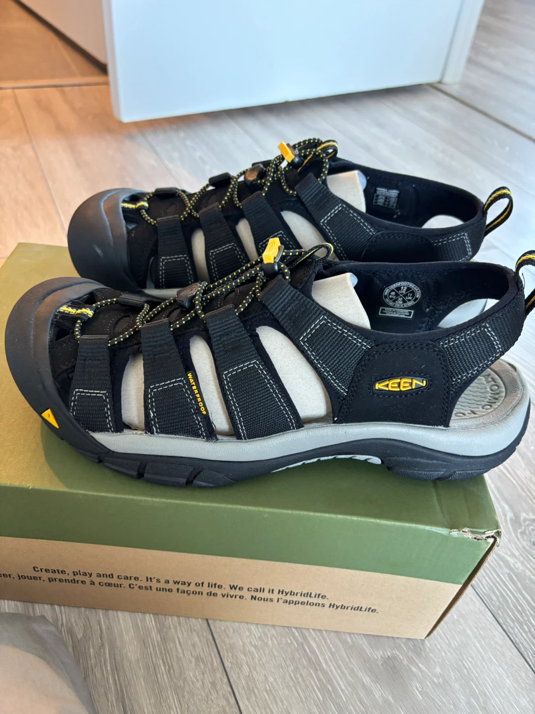 KEEN Newport H2 Sandals - Men's US 12 - Black - photo 4