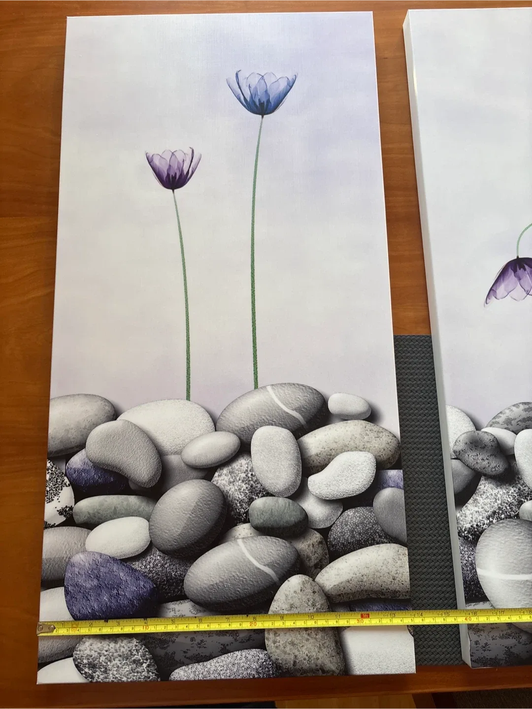 Flower & Stone Wall Art - Set of 3 thumbnail