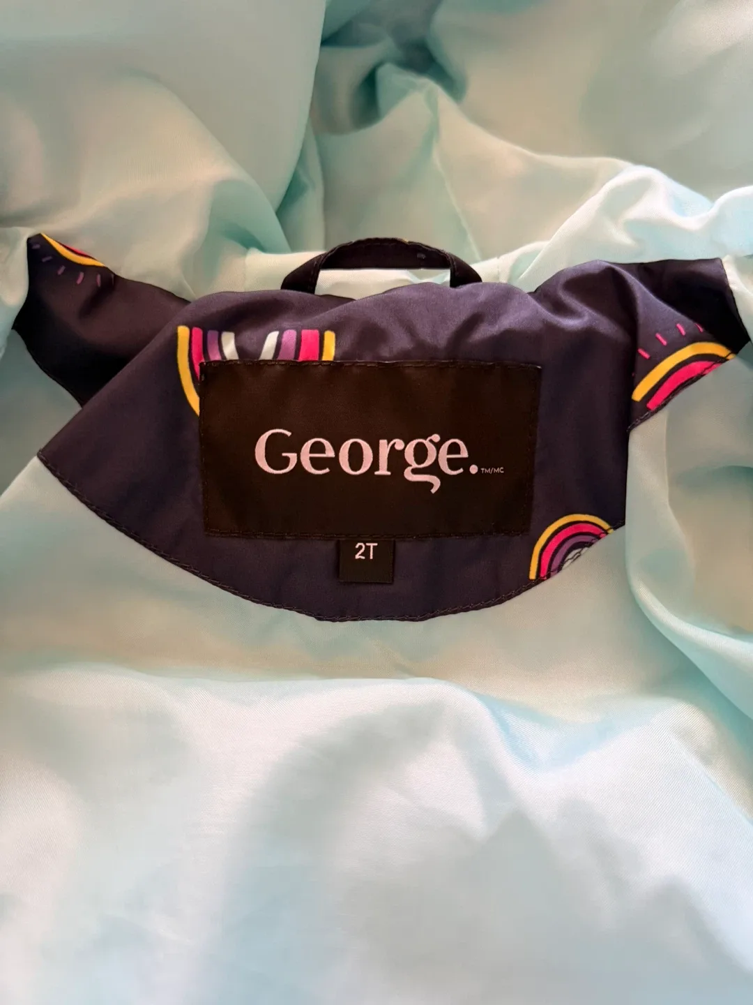 George 2T Rainbow Puffer Jacket image indicator(4)