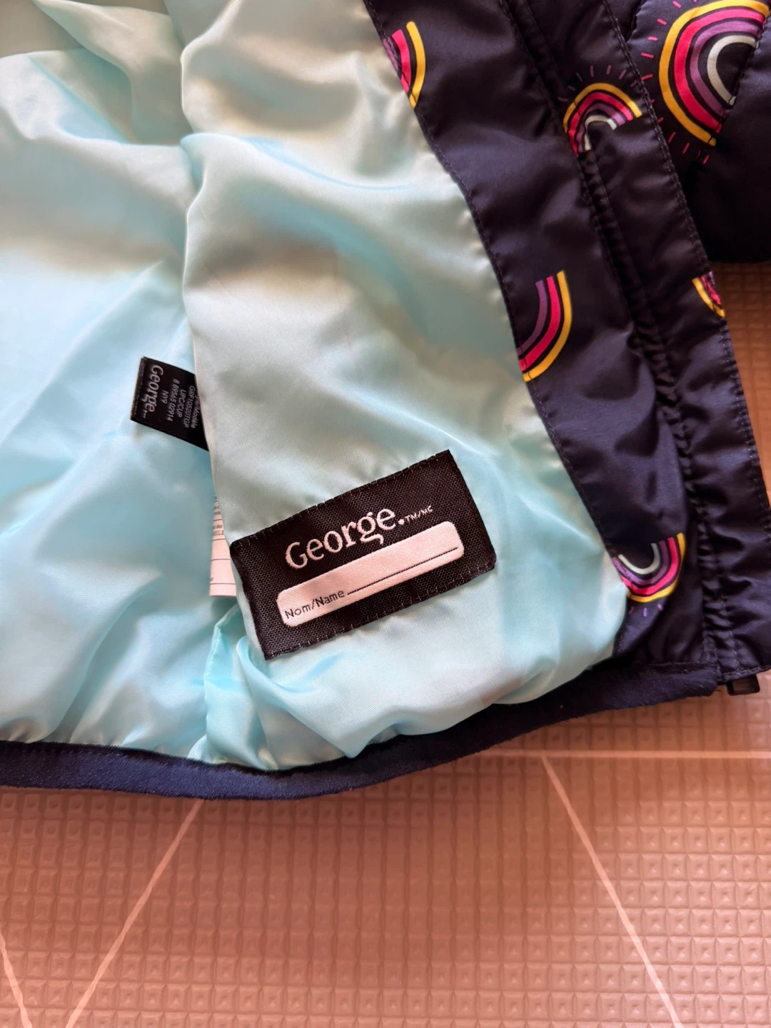 George 2T Rainbow Puffer Jacket - photo 3