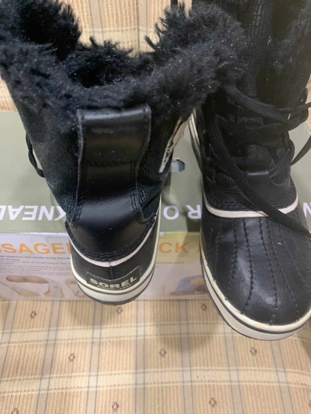 Sorel Black Winter Boots - Size 7