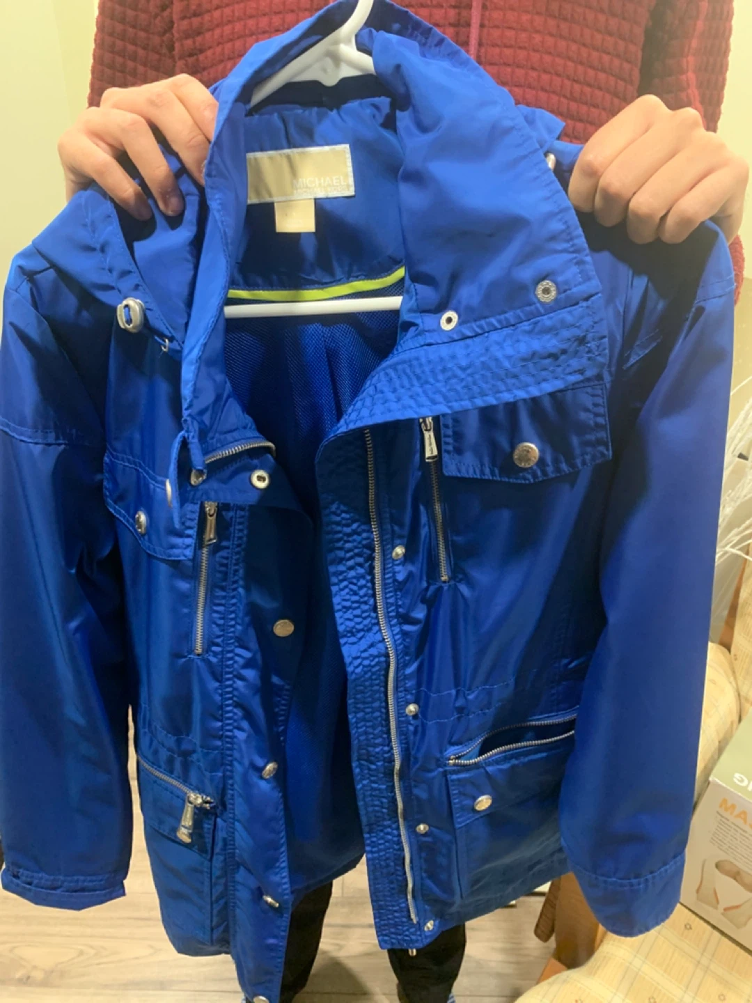 Michael Michael Kors Blue Jacket Size S