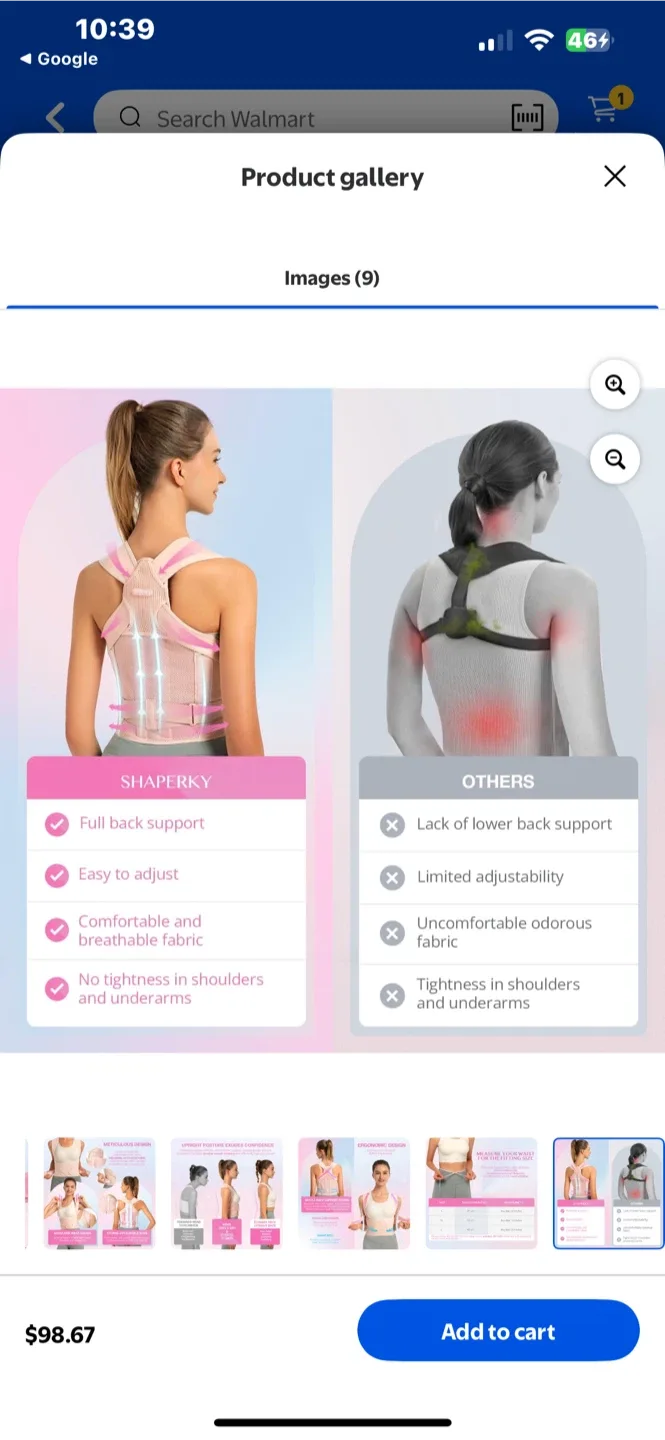 Shaperky Posture Corrector - Size L image indicator(2)