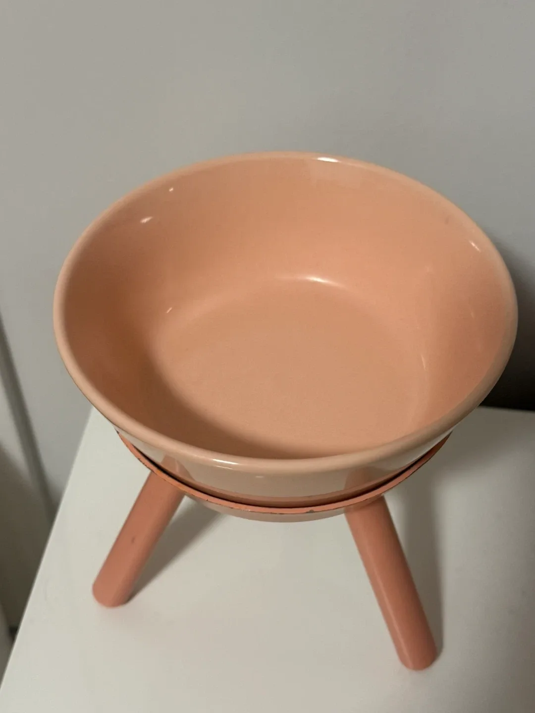 Raised Ceramic Pet Bowl - Pink image indicator(2)