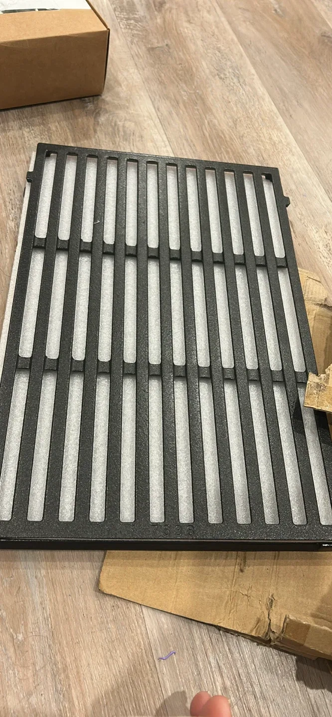 BBQ Grill Grate Cast Iron - 11.9" x 17.5" image indicator(5)