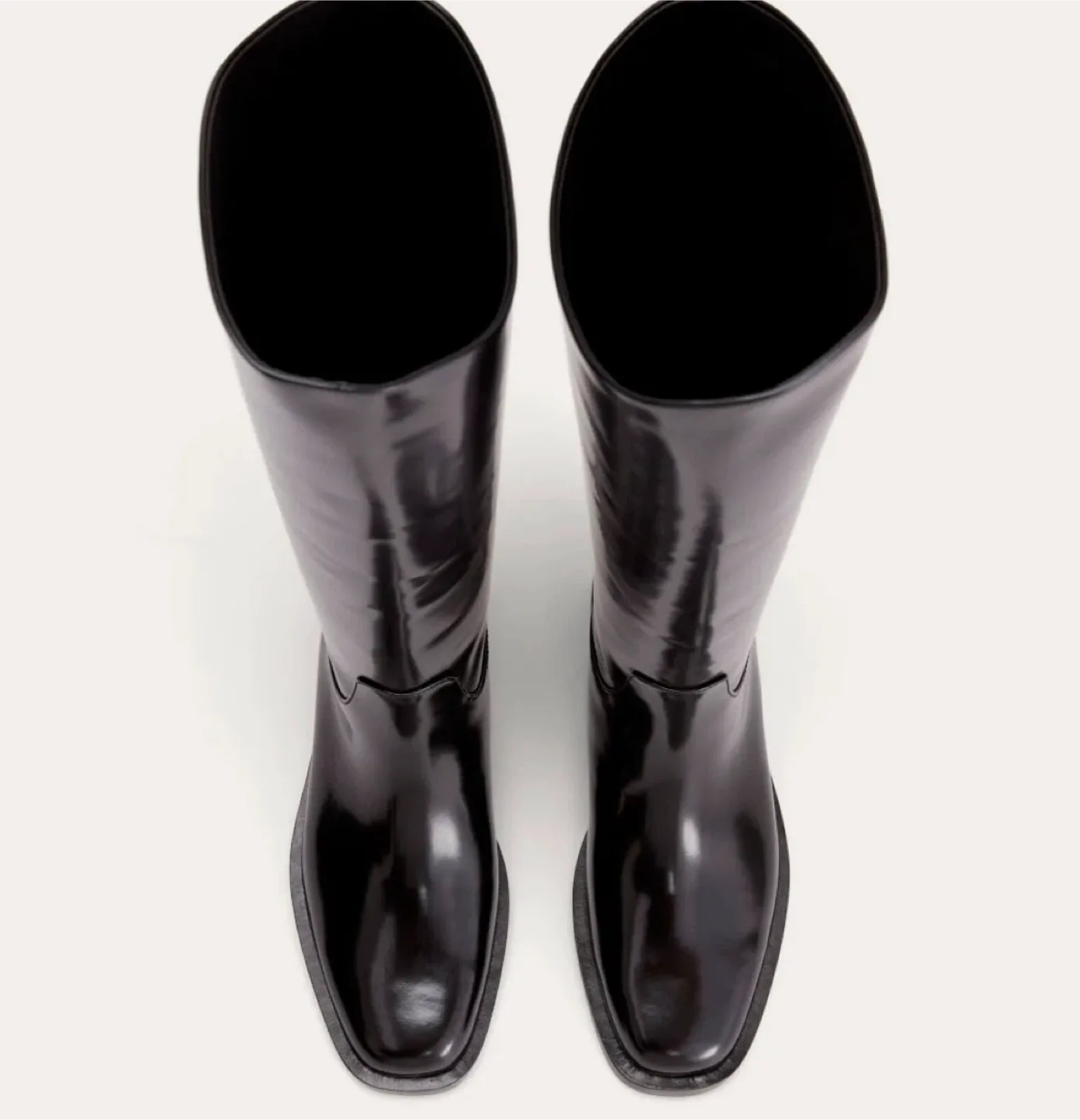 NEW Black Knee-High Everlane Riding Boots image indicator(9)