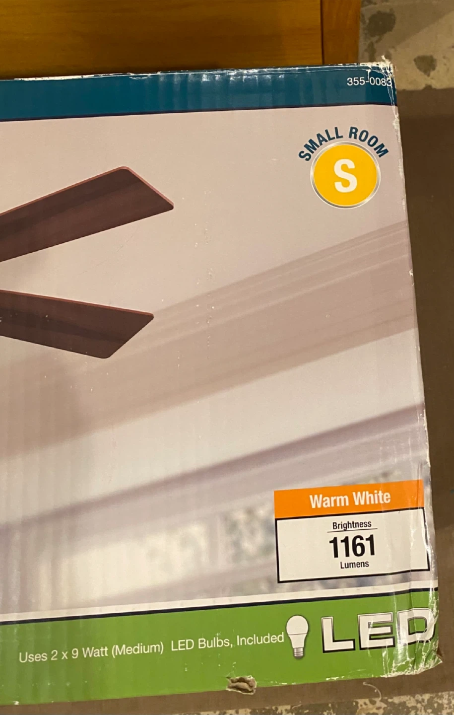 Patriot Lighting Sabrina 42" Ceiling Fan - New in Box - photo 3