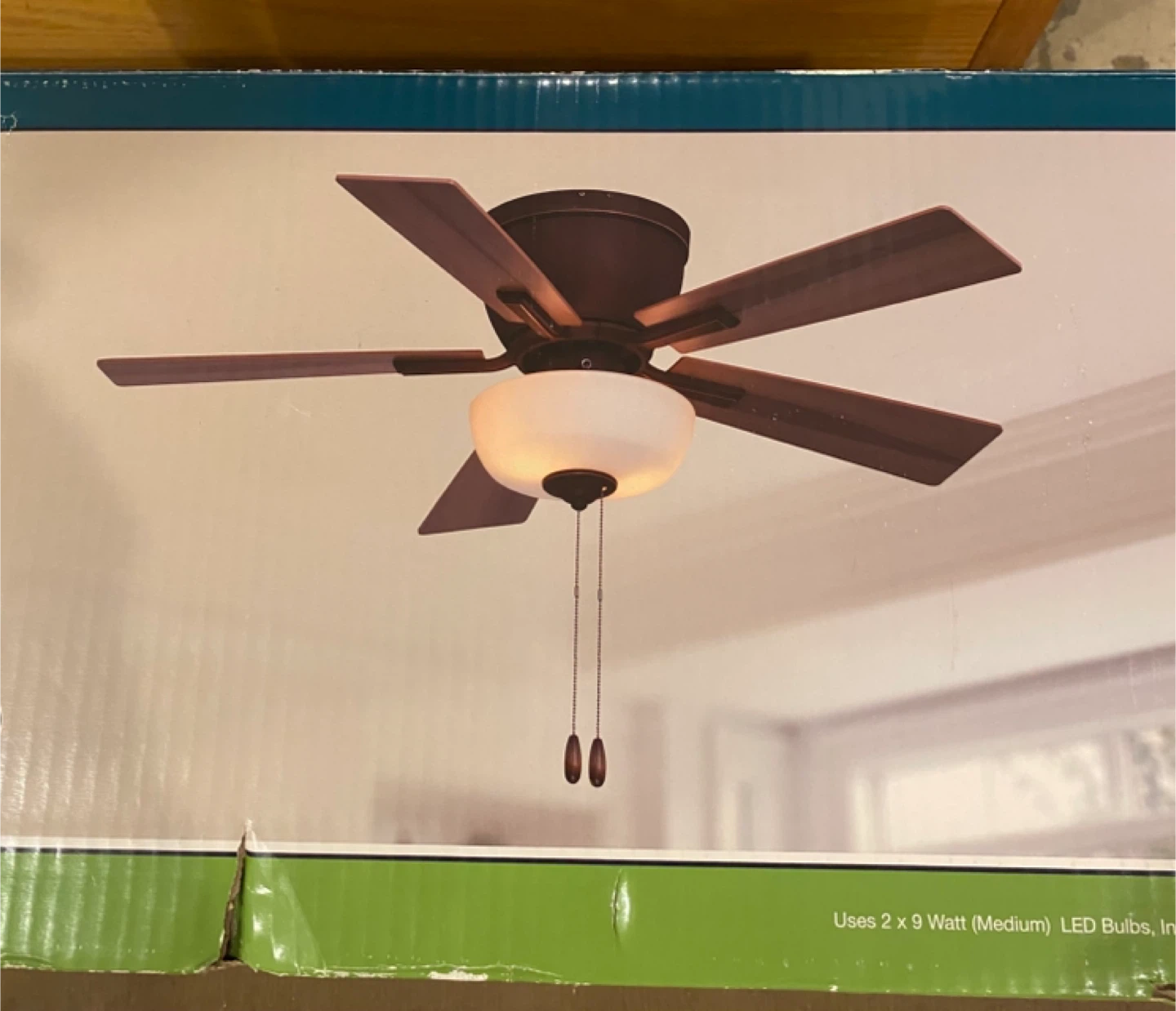Patriot Lighting Sabrina 42" Ceiling Fan - New in Box