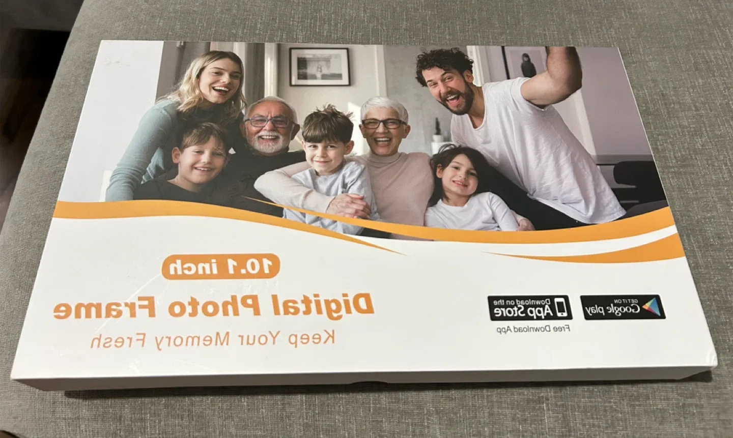 Digital photo frame thumbnail