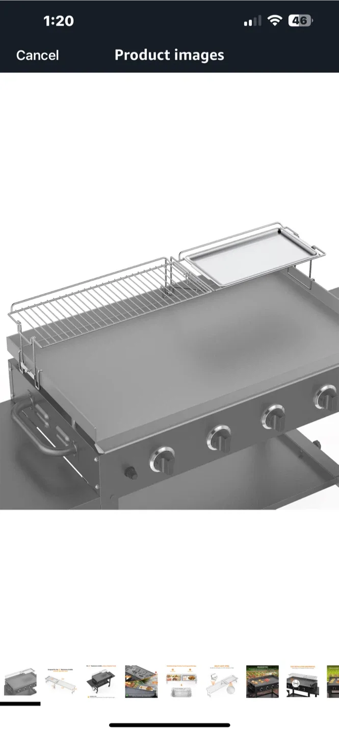 Stanbroil Griddle Warming Rack and Tray image indicator(10)
