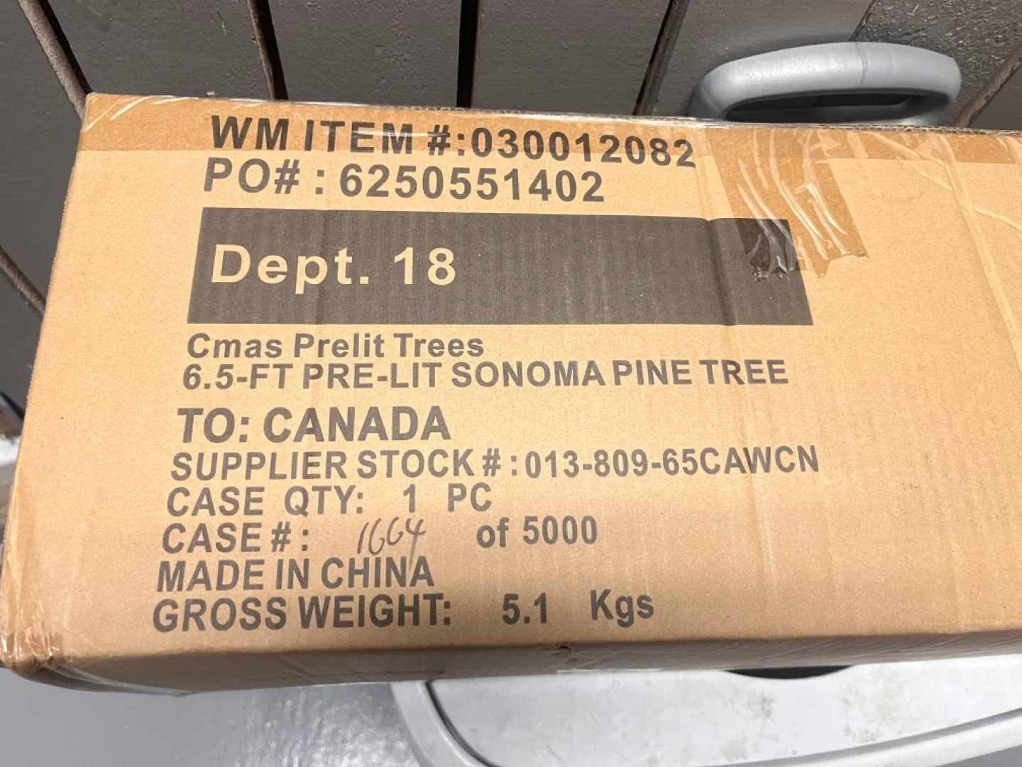 Holiday Time 6.5-ft Pre-Lit Sonoma Pine Tree image indicator(3)