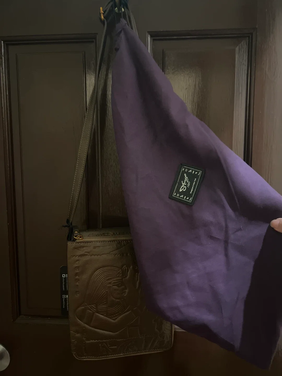 Sharif 1827 Leather Crossbody Bag image indicator(5)