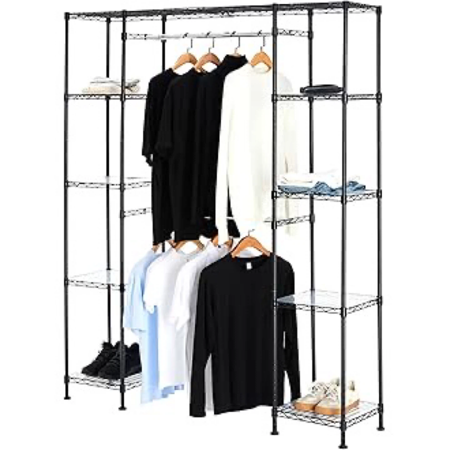 Metal Wire Closet Organizer Wardrobe