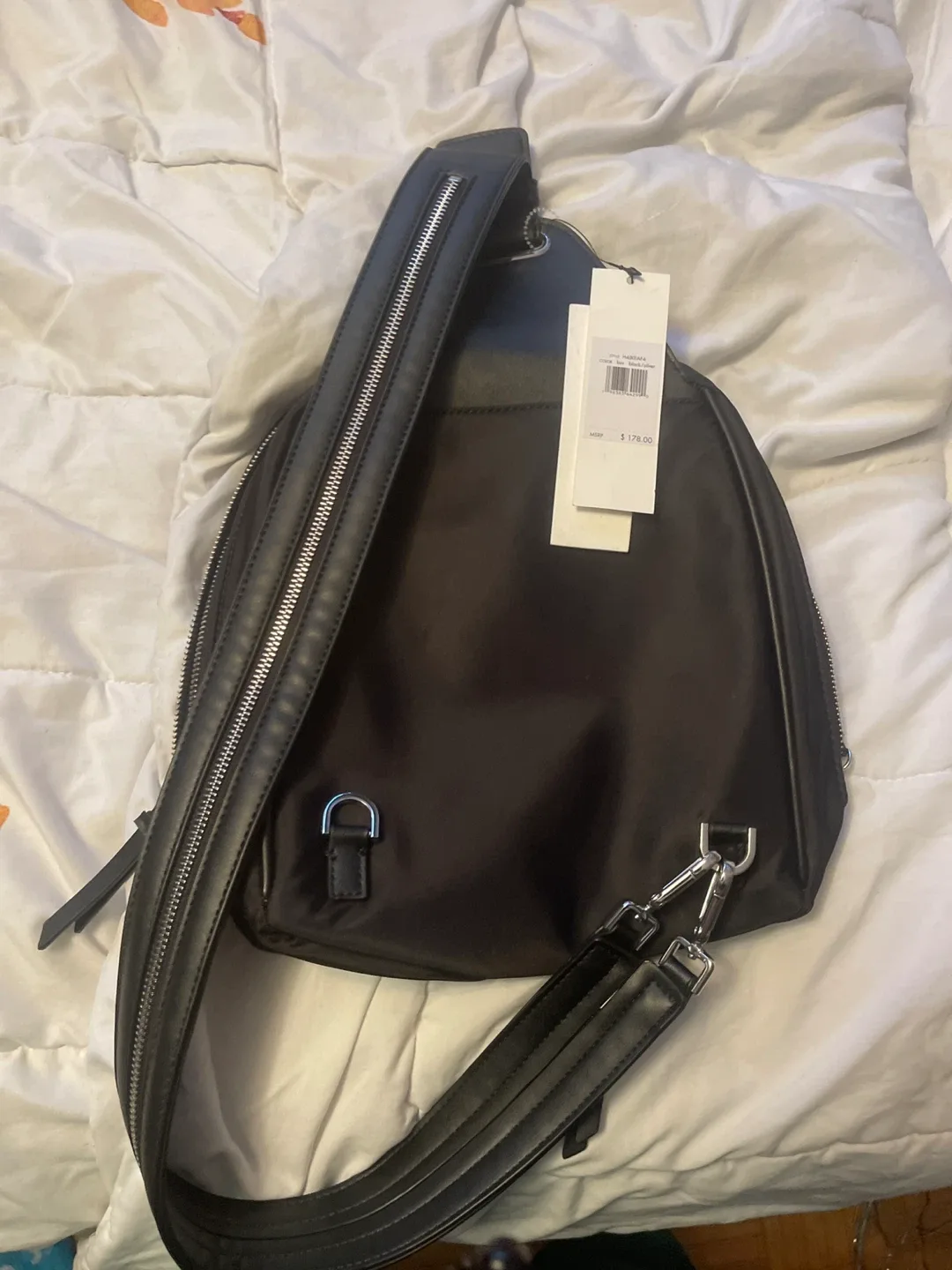 New Calvin Klein Black Sling Bag image indicator(2)