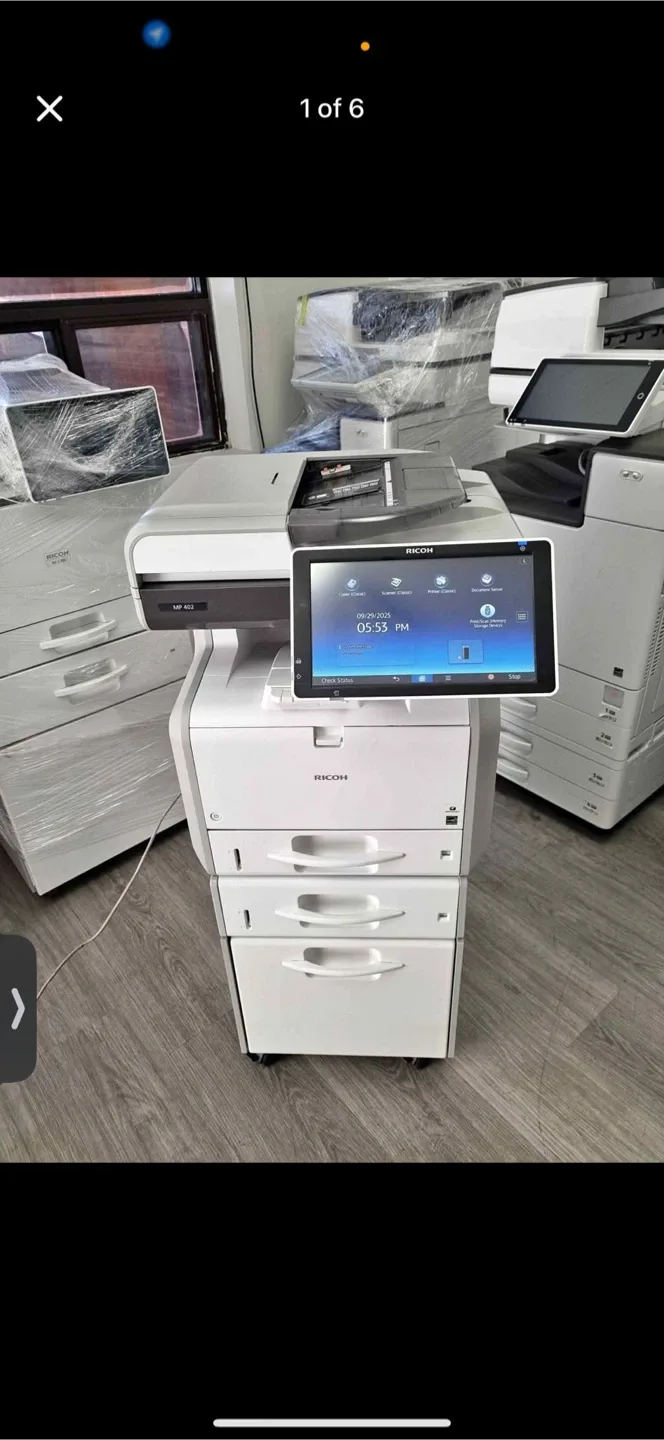 Ricoh MP 402SPF Multifunction Printer - Like New! image indicator(2)