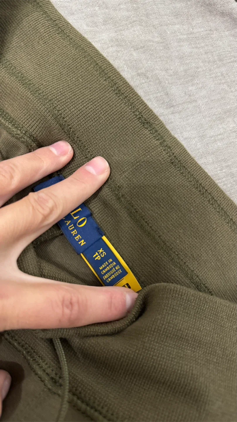 Polo Ralph Lauren XS Olive Green Sweat Suit image indicator(2)