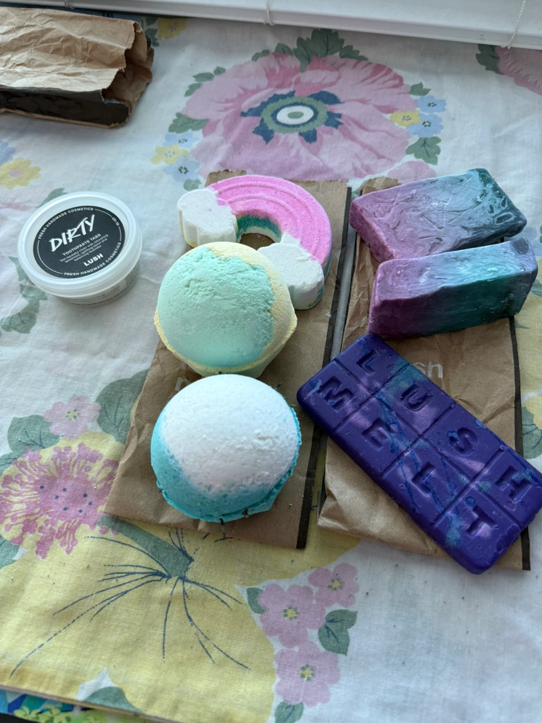 Lush Bath Bombs & Toothpaste Tabs