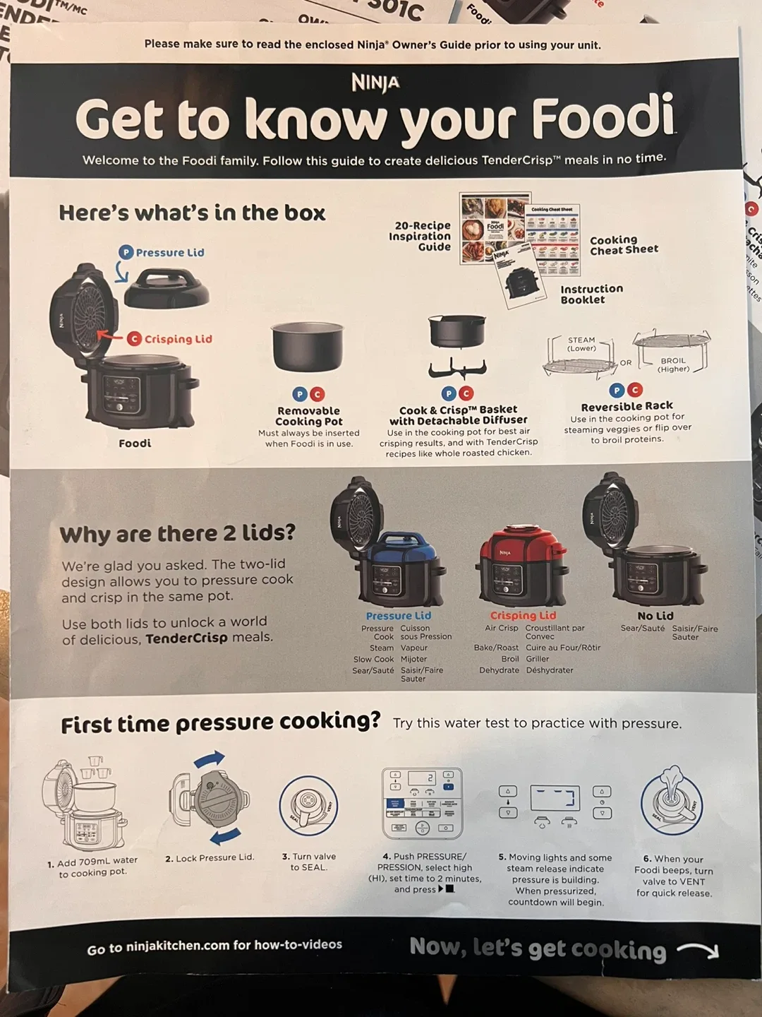 Ninja Foodi Air fryer & Pressure Cooker image indicator(8)