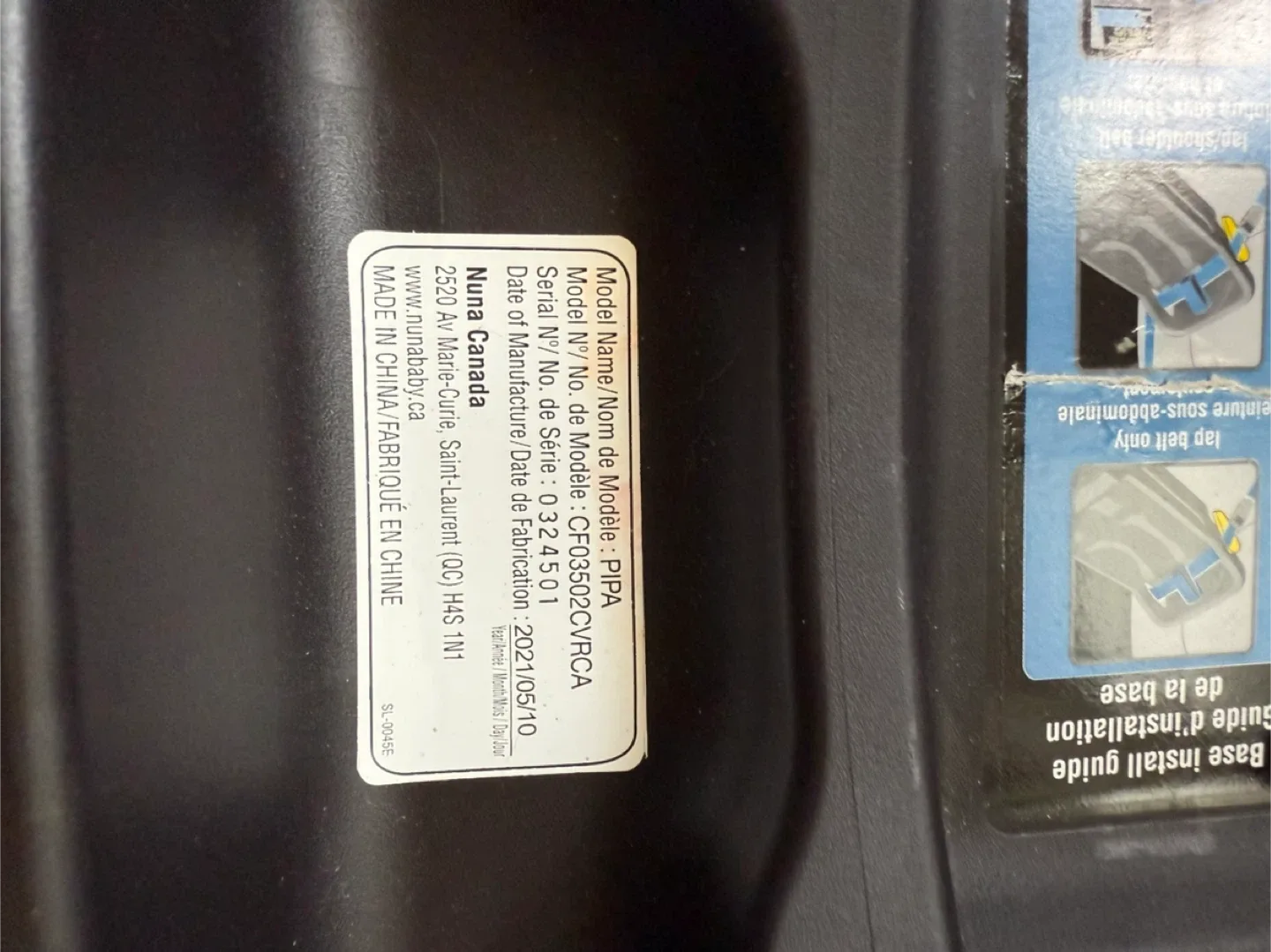 Nuna Pipa Infant Car Seat with Base image indicator(5)