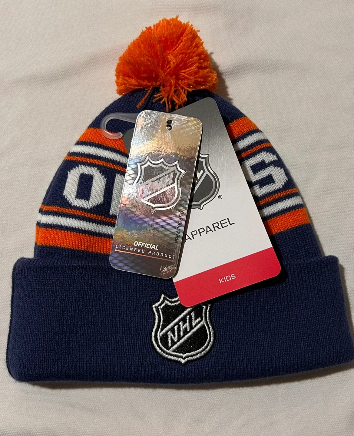 New NHL Edmonton Oilers Kids Toque 🥕