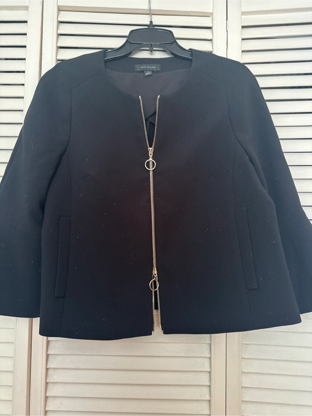 Ann Taylor Black Jacket - Size 10 - photo 3