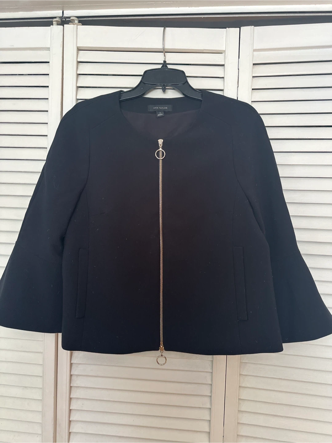 Ann Taylor Black Jacket - Size 10