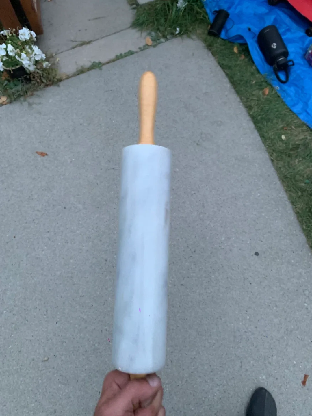 Marble Rolling Pin - kitchen tools / cooking & baking utensils image indicator(4)