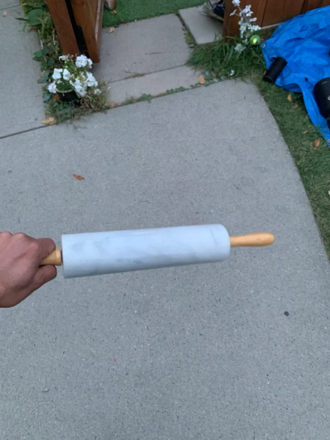 Marble Rolling Pin - kitchen tools / cooking & baking utensils image indicator(5)