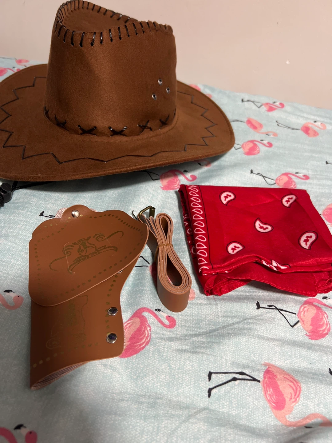 Cowboy Hat Set - Brown - photo 3