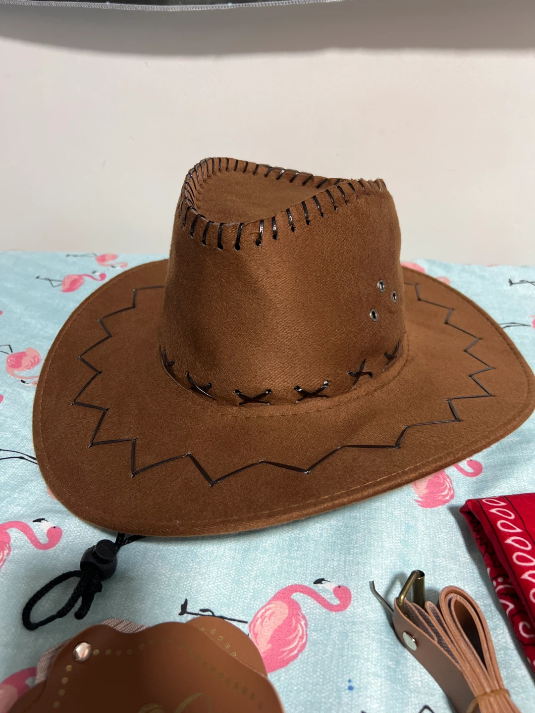 Cowboy Hat Set - Brown - photo 2