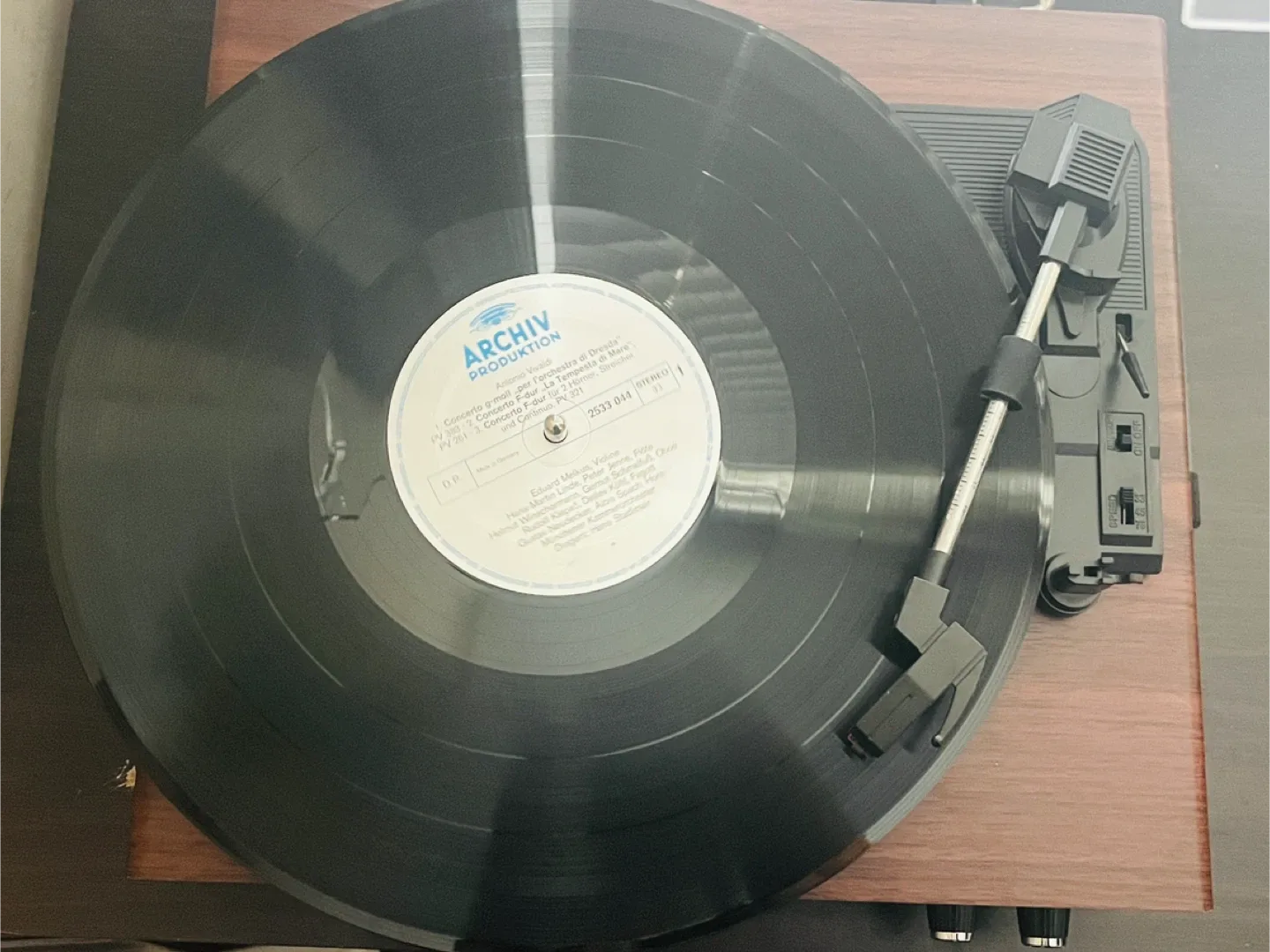 Archiv Produktion Antonio Vivaldi Vinyl Record image indicator(2)