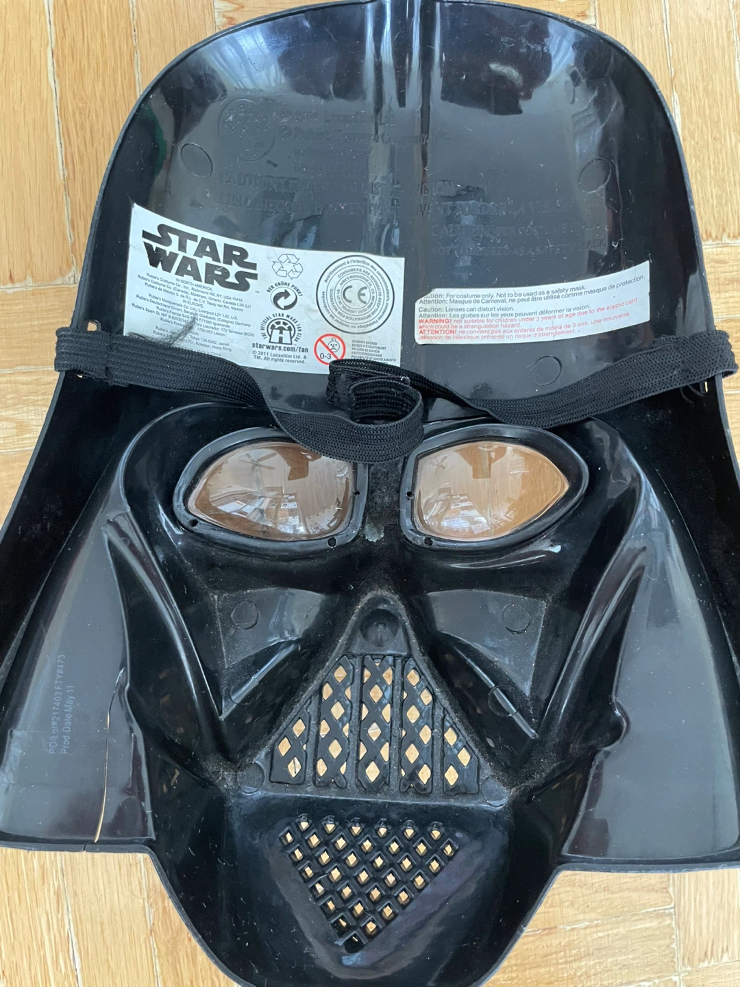 Vintage Star Wars Darth Vader Halloween Mask - photo 3