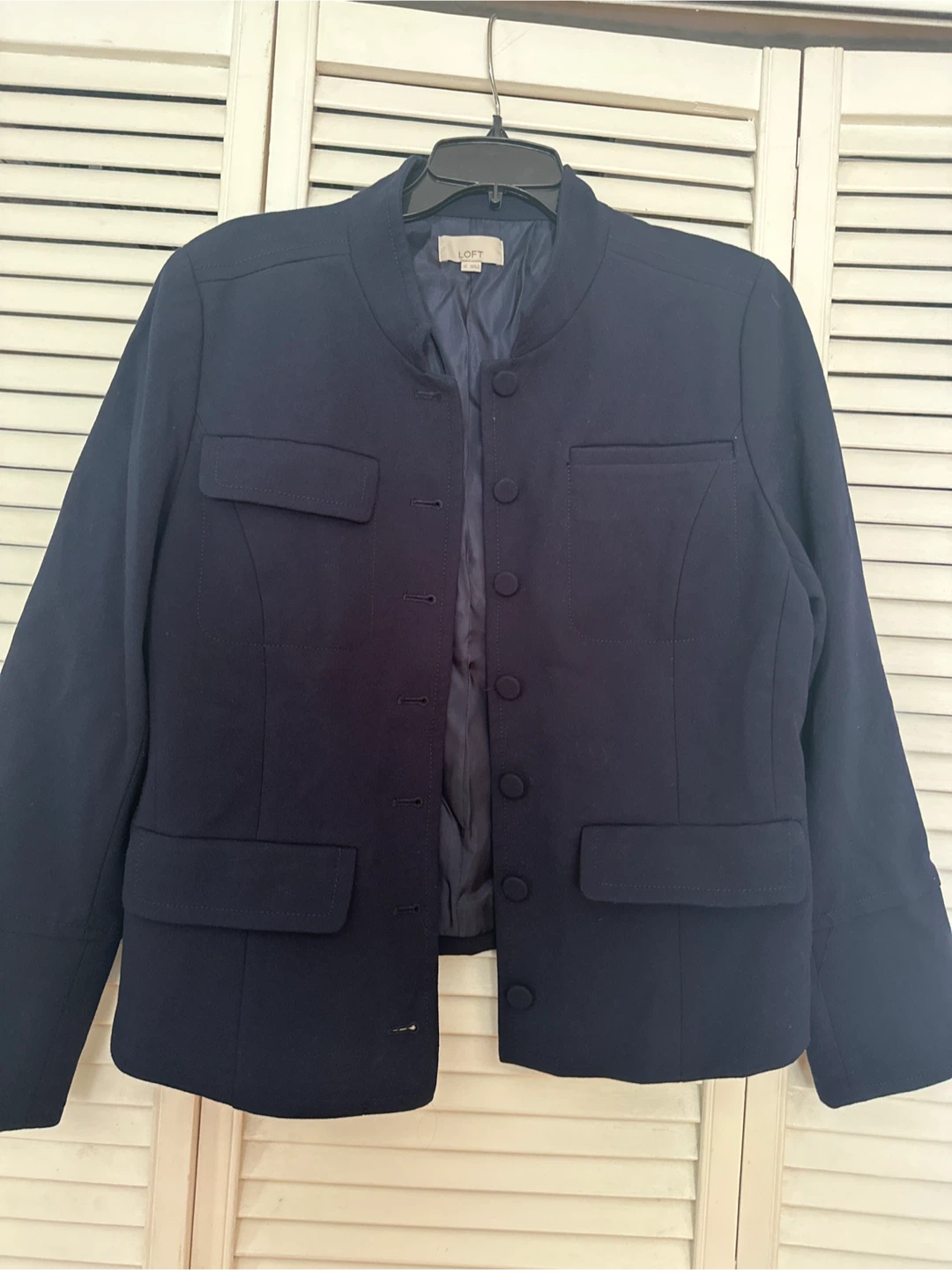 LOFT Navy Blue Blazer - Size 12