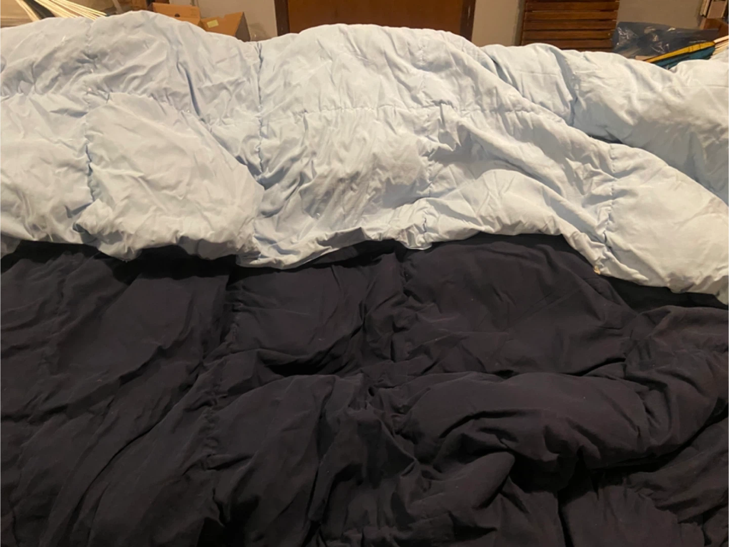 Feather Box Quilted Reversible Duvet - Double/Queen - photo 2