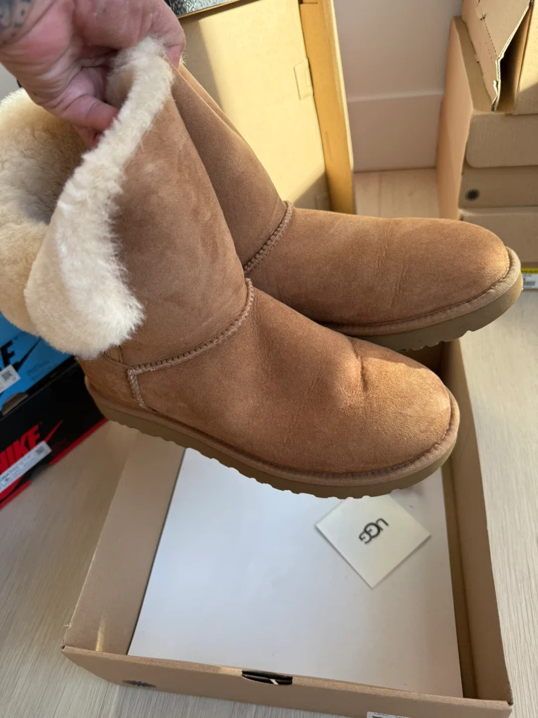 UGG Bailey Button Boots - Size 9 women’s image indicator(6)