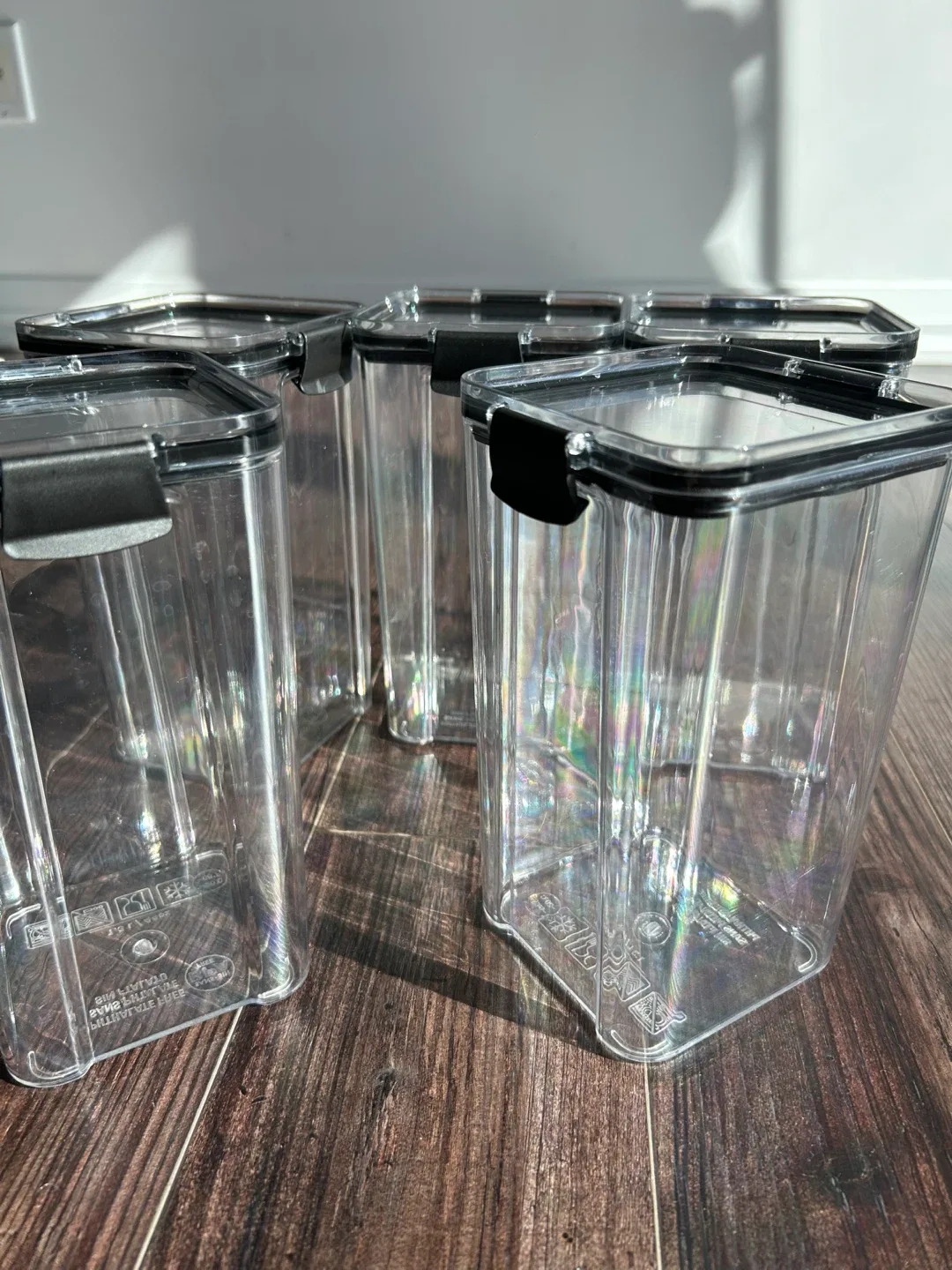 Set of 5 Airtight Food Storage Containers - 1.3L image indicator(2)