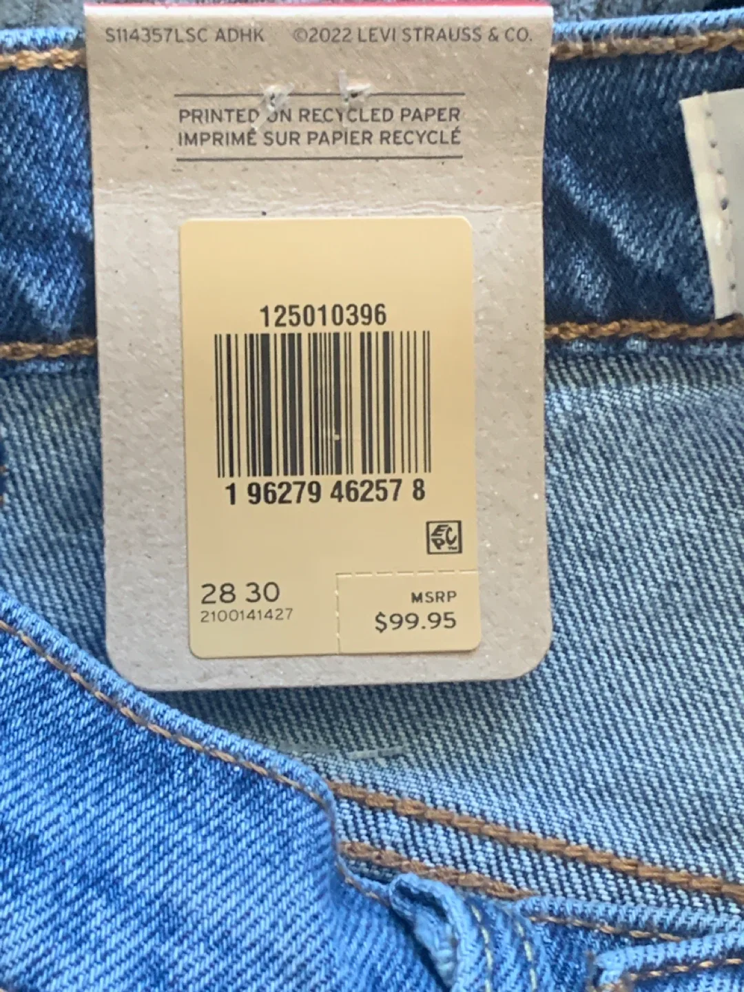 Levi's 501 Original Jeans, Size 28x30 image indicator(2)