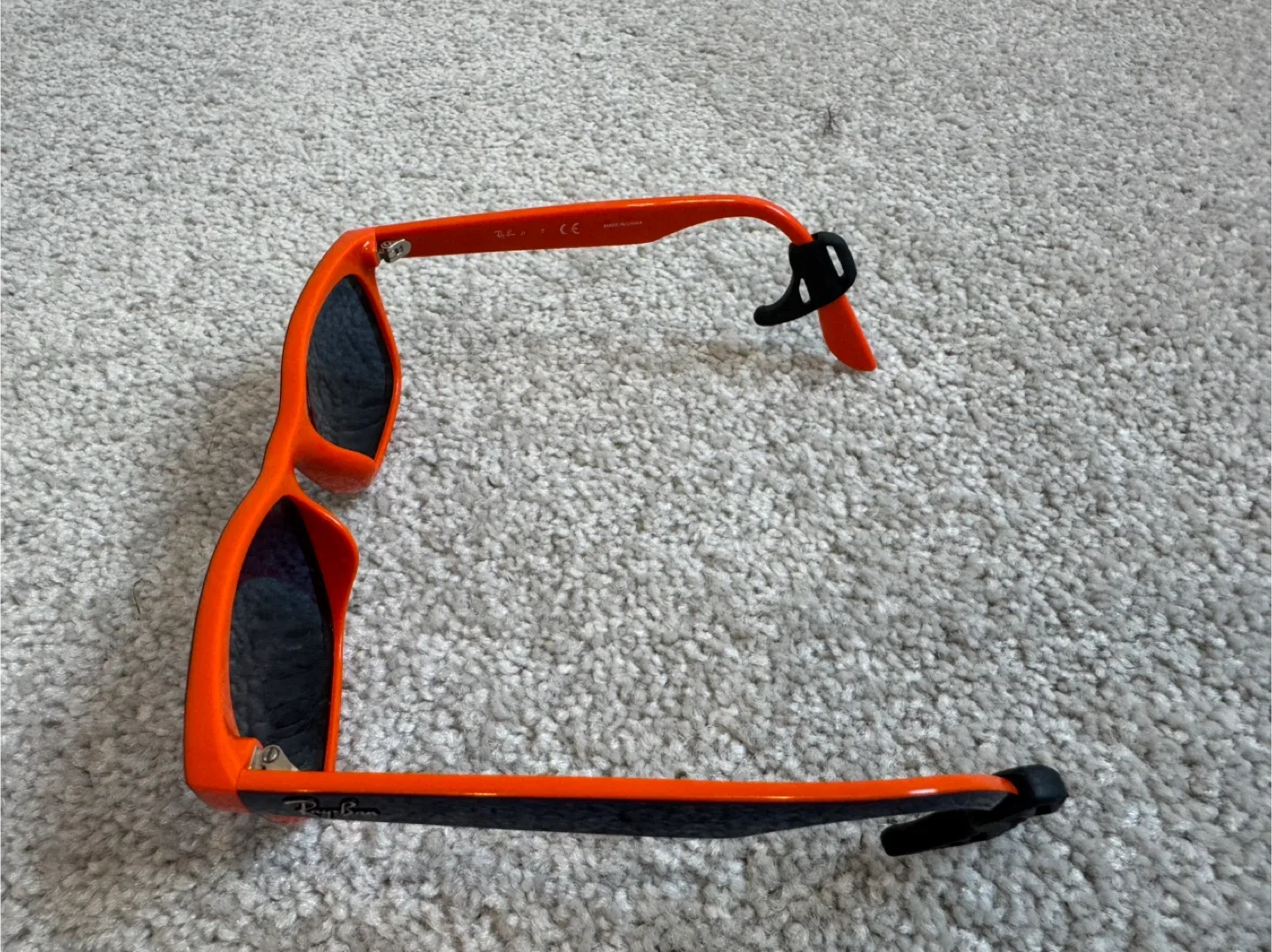 Ray-Ban Sunglasses - Black & Orange image indicator(6)
