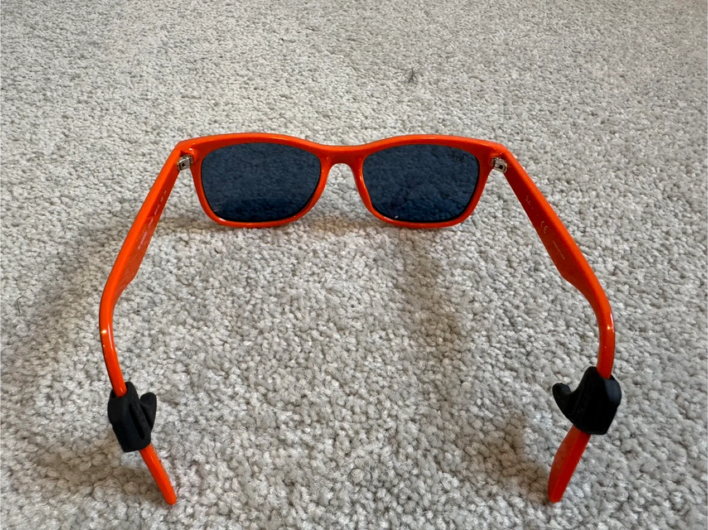 Ray-Ban Sunglasses - Black & Orange image indicator(5)