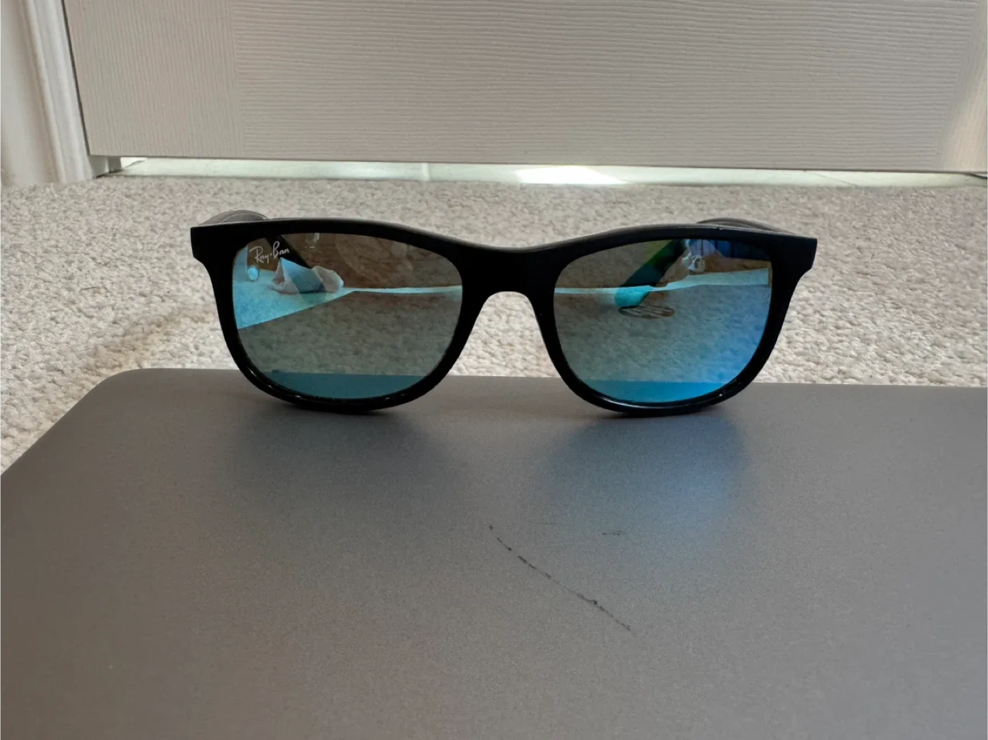 Ray-Ban Sunglasses - Black & Orange image indicator(8)