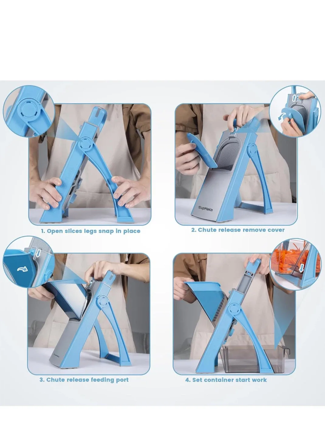 QieCai Mandoline Slicer - New in Box! image indicator(3)