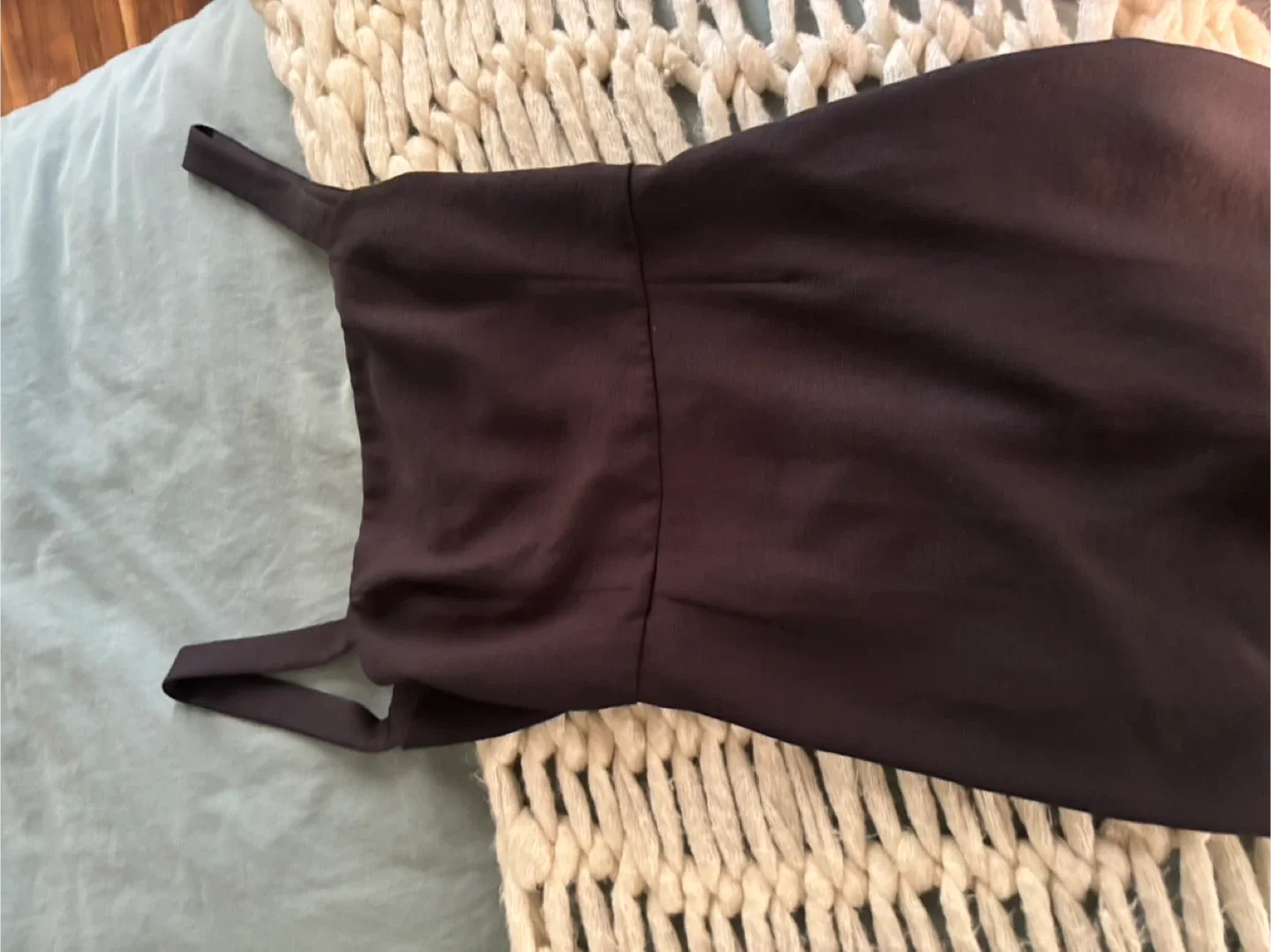 Wilfred Black Mini Dress with Tie back - Size S image indicator(5)