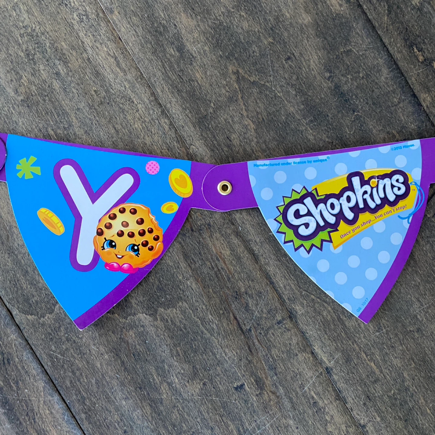 🥕Shopkins Happy Birthday Banner - photo 2