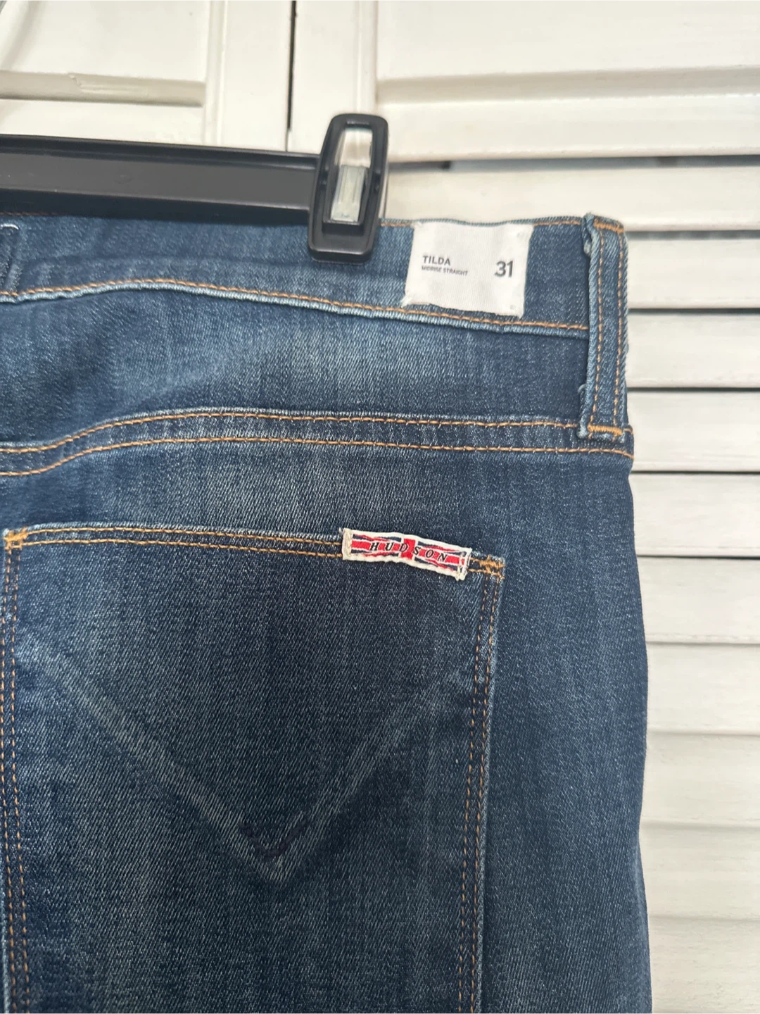 Hudson Tilda Straight Jeans - Size 31 - photo 3