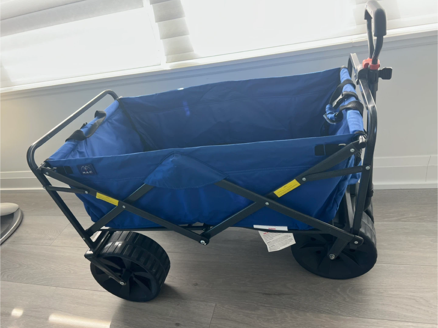 MAC Sports Collapsible Outdoor Utility Wagon - Blue